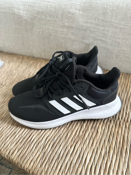 adidas Shoes - adidas Women’s Black and White Lace-Up Athletic Sneakers